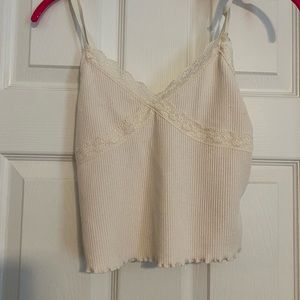 H&M white lace top. Never worn